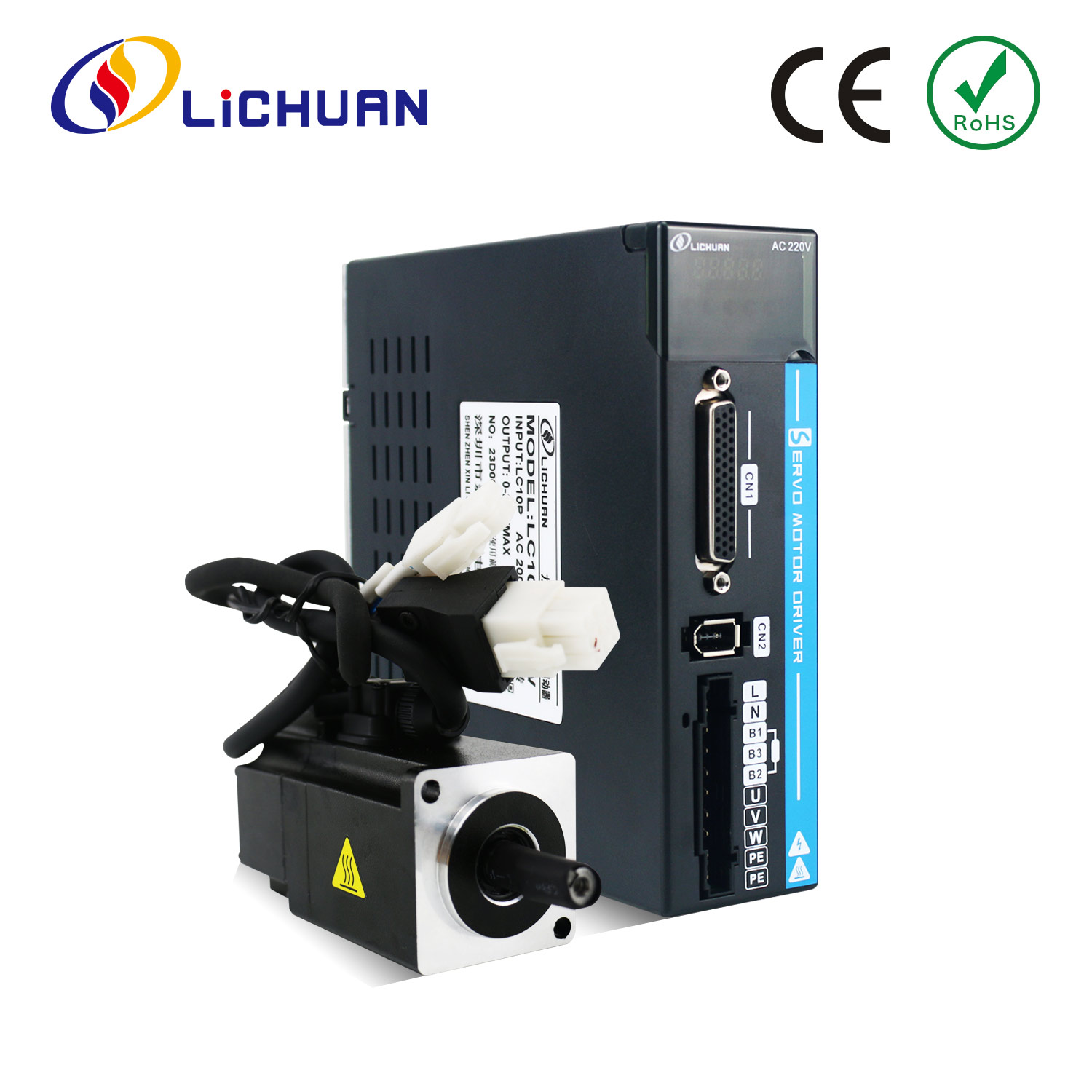 Prinsipp for permanent magnet AC Servomotor